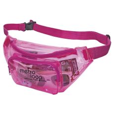 Translucent Color Fanny Pack - 12 5/8