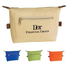 Microfiber Zippered Cosmetic Bag - 8
