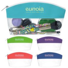 Clear Vinyl Cosmetic Bag - 4 3/8
