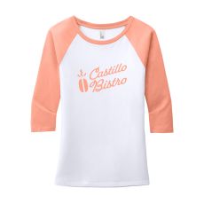 District® Perfect Triblend® 3/4 Raglan T-shirt - Women