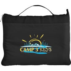 Packable Travel Fleece Blanket in Tote - 50