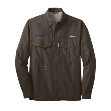 Eddie Bauer® Long Sleeve Performance Fishing Shirt - Men