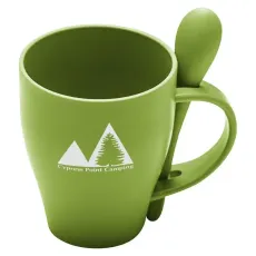 12 oz. Eco-Friendly Mug with Matching Spoon