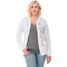 Elevate Lightweight Knit Full Zip-Up Hooded Sweatshirt - Women
