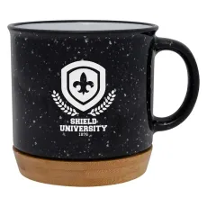 15 oz. Campfire Mug with Bamboo Base