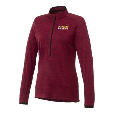 Women's Textured Doubleknit Half Zip Pullover Sweater