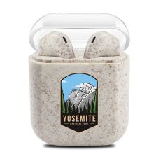 Eco-Friendly Wheat Straw True Wireless Earbuds