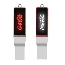 Wood iLight-Up USB Flash Drive