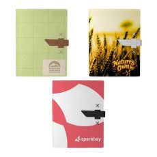 Full-Color Recycled Felt Padfolio - 9 1/2
