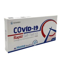 Genabio® COVID-19 Rapid Self-Test Kit - 2 Test per Box (priced per test)