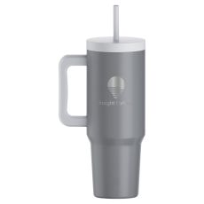 GROSCHE® Aspen Insulated Straw Tumbler with Handle - 40 oz.