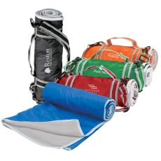 Fleece Roll-Up Blanket with Carry Handle - 48