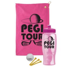Golf Kit with Water Bottle
