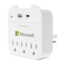 HyperGear Multi Plug 5 Outlet Extender with USB-C & USB Ports