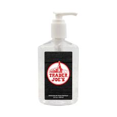 8 oz. Full-Color 62% Alcohol Hand Sanitizer with Pump