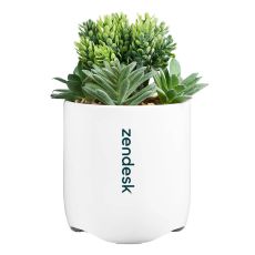 iHome® Faux Succulent with USB Charging Station