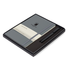 Moleskine® Large Notebook and GO Pen Gift Set
