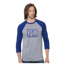 Bayside® Triblend 3/4-Sleeve Raglan T-Shirt - Unisex