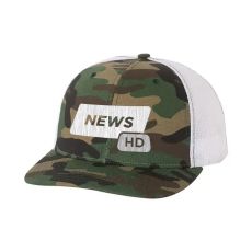 Richardson® 112P Patterned Snapback Trucker Cap