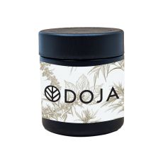 3 oz. Black Glass Jar