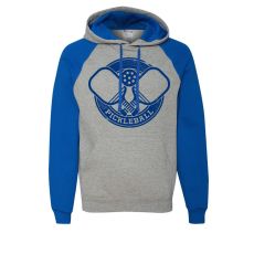 Jerzees® Nublend® Colorblocked Raglan Hooded Sweatshirt