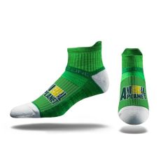Strideline Full Color Quarter High Socks