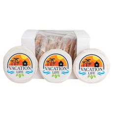 3.5-in Round Jumbo Logo Sugar Cookies - Gift Box of 12
