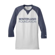New Era® Sueded Cotton Blend 3/4-Sleeve Raglan T-shirt - Unisex