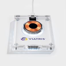 Crystal-clear LED Wireless Charging Pad