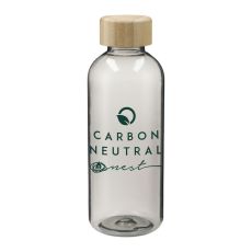 22 oz. RPET Bottle with Bamboo Lid
