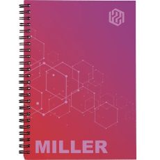 Spiral Bound Ruled Notebook - 6