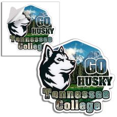 Full Color Removable Vinyl Sticker - up to 16 sq. in.