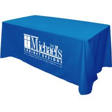 Poly/Cotton 4 Sided Table Cover - 6'