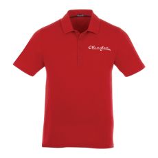 Elevate Polyester Cotton Jersey Knit Polo Shirt - Men