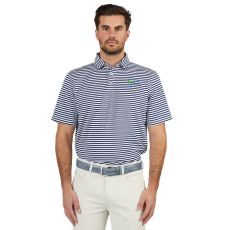 STITCH Club Stripe Polo Shirt - Men-Navy