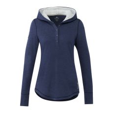 Roots73 Knit Henley-Style Hooded Sweatshirt - Women
