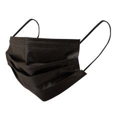 Shield IV Box of 50pcs Black Disposable Face Masks