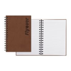 Castelli WireO Tucson Medio White Lined Journal – 5 ½” x 8”