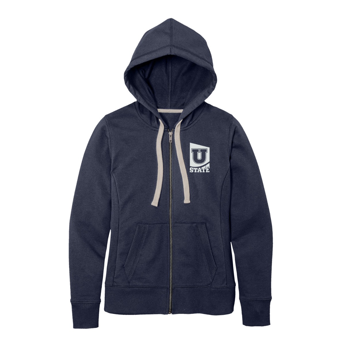 District® Recycled Re-Fleece™ Zip Hoodie Sweatshirt - Women