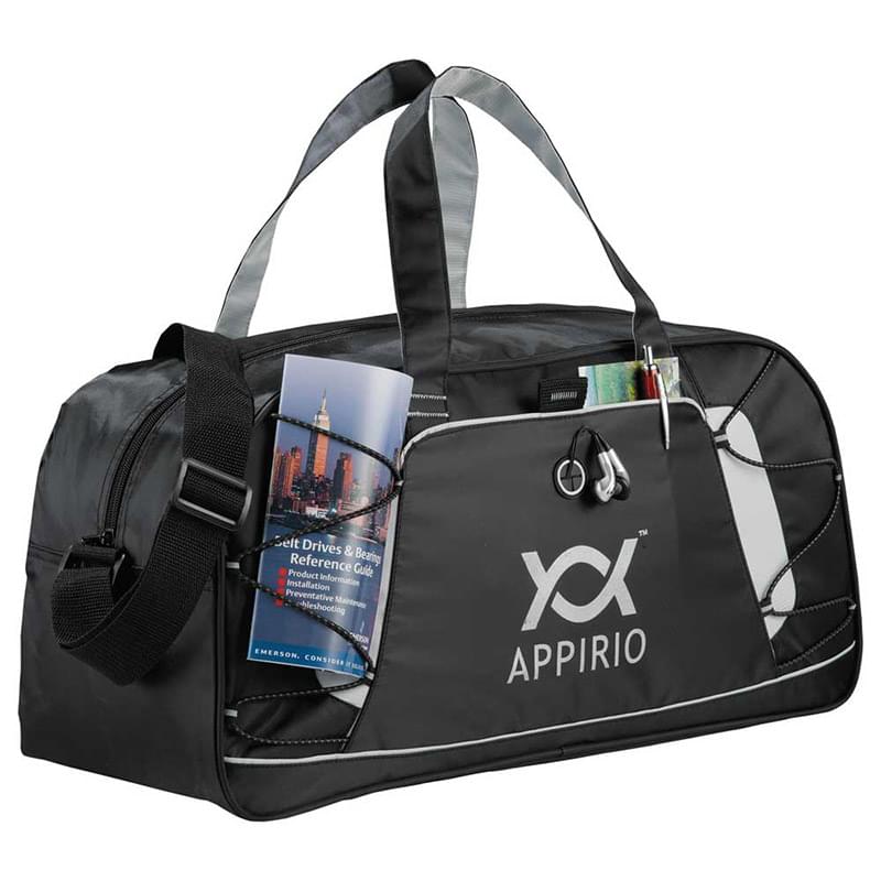 Sport Duffle Bag with Media Pocket - 10