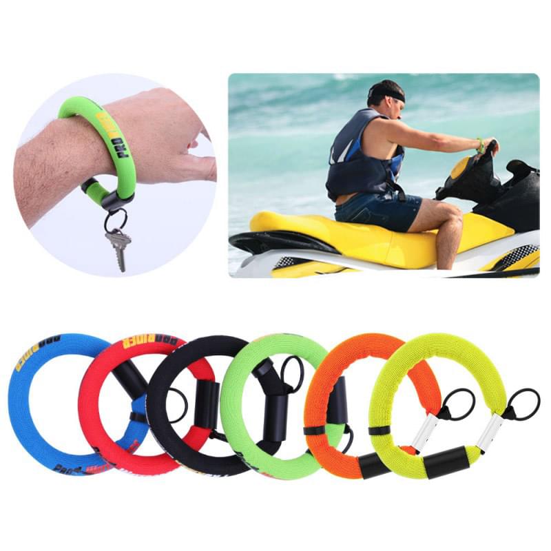 Polyester Floating Wrist Key Ring