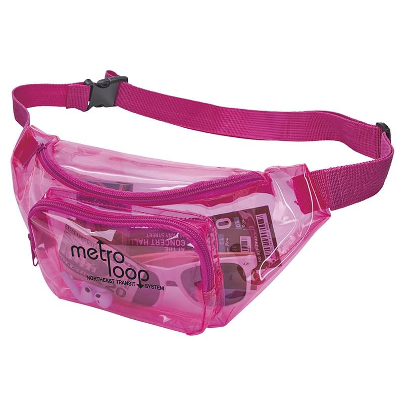 Translucent Color Fanny Pack - 12 5/8" x 5 7/8" image