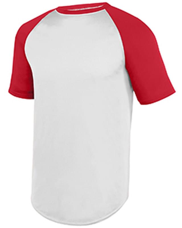 Augusta Sportswear&reg; Short Sleeve Wicking Baseball Jersey image