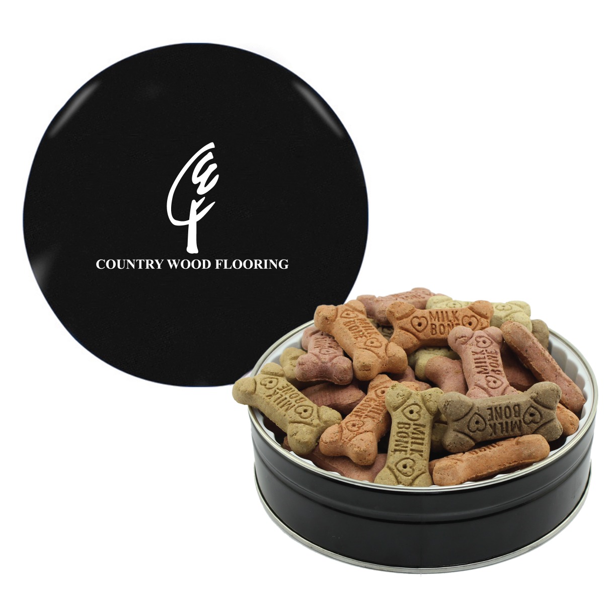 Mini Dog Bones in Round Tin