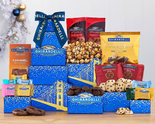 Deluxe Ghirardelli Gift Tower