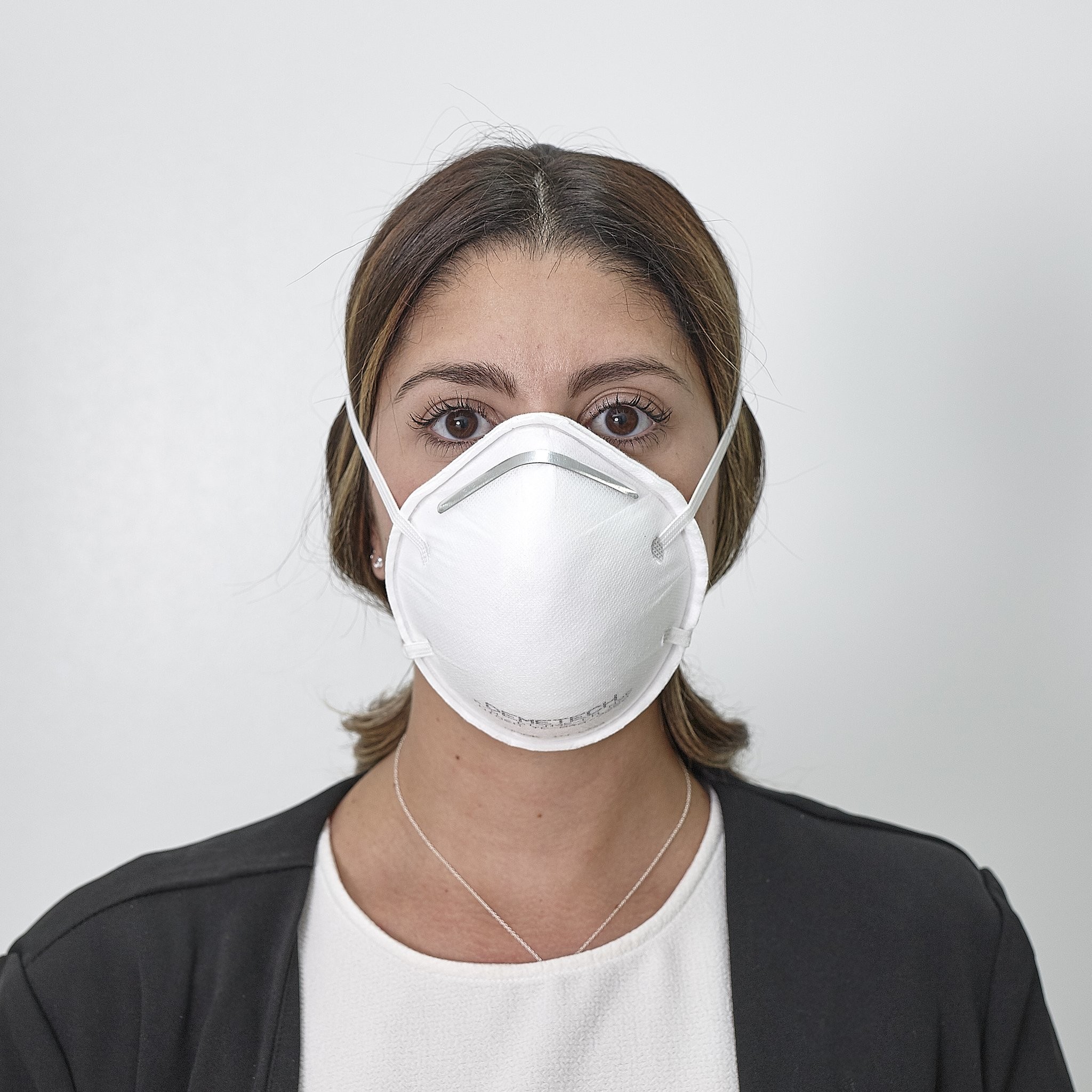 DemeTECH® USA Made N95 Surgical Respirator Cup Style With Headbands (Price Per Mask)