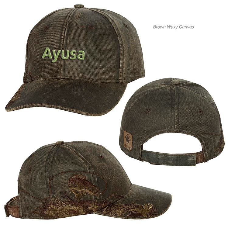 DRI DUCK Waxy Canvas Walleye Cap