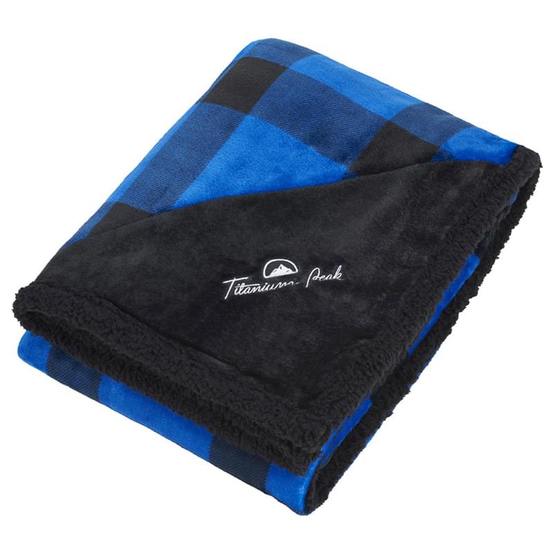 Field & Co.® Sherpa Buffalo Plaid Blanket - 50" x 60"