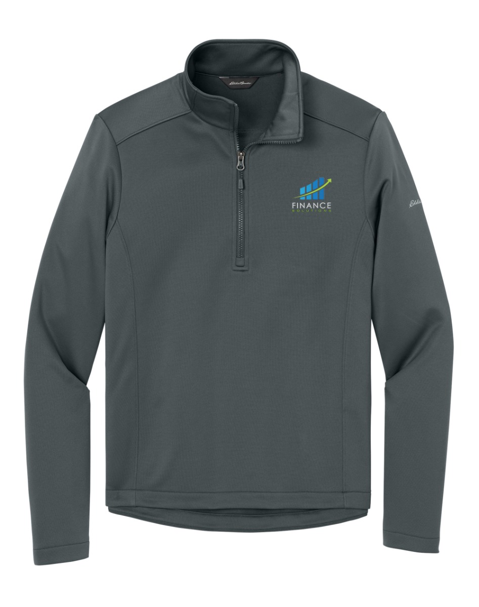 Eddie Bauer® Smooth Mid Layer Fleece 1/2-Zip - Men image