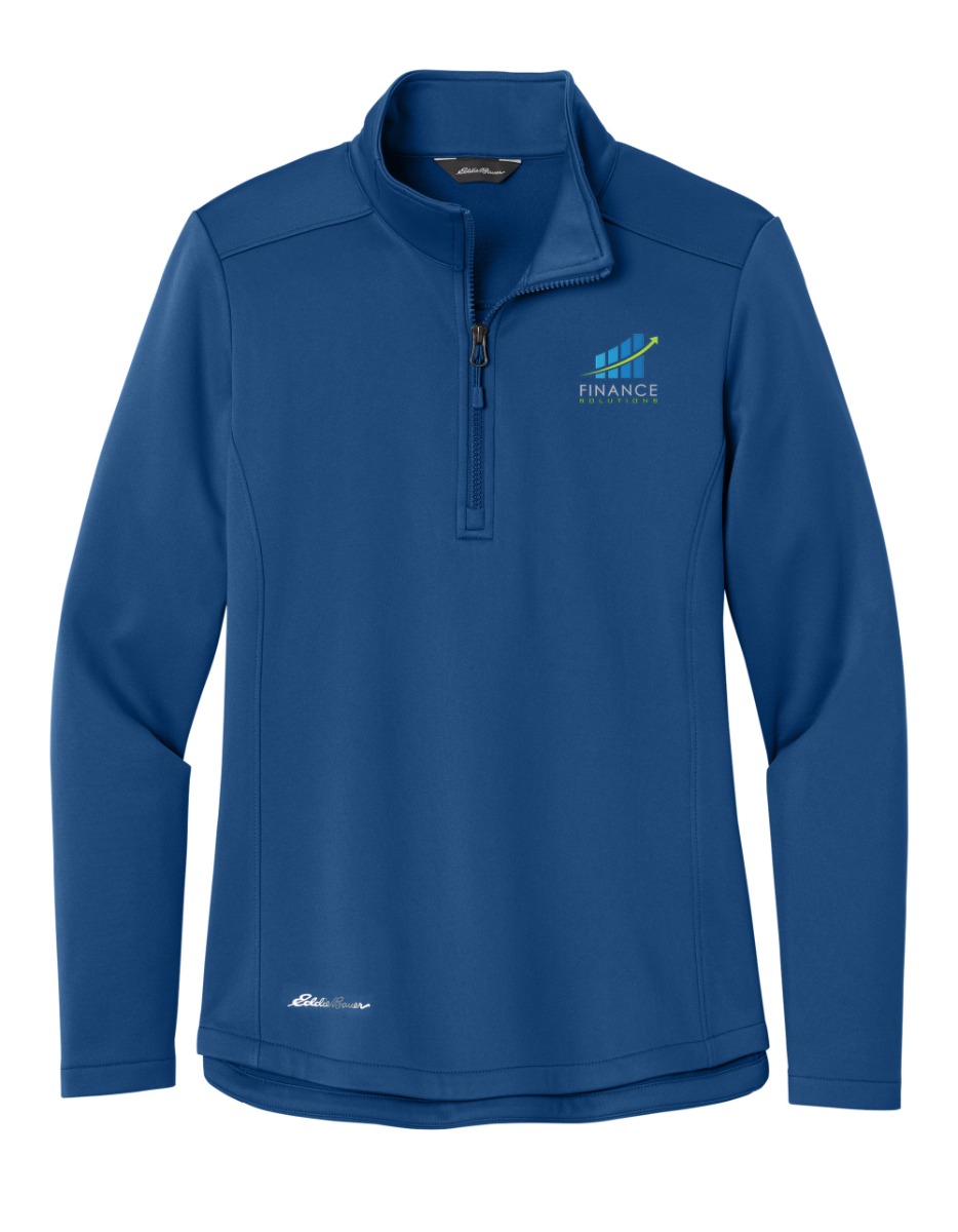 Eddie Bauer® Smooth Mid Layer Fleece 1/2-Zip - Women image